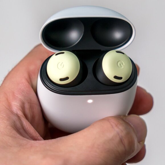 EUC Google Pixel Buds Pro (2022) color Fog - Picture 2 of 5